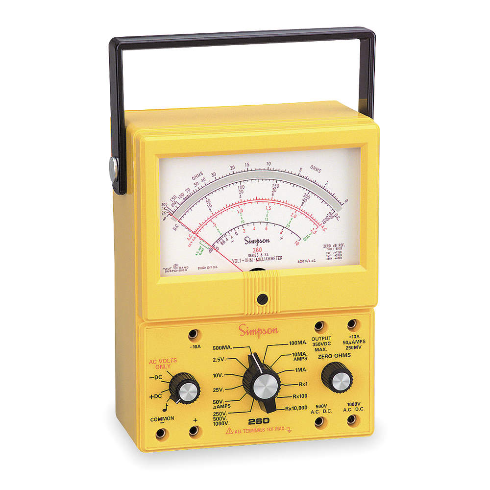 Analog Multimeters (Simpson)